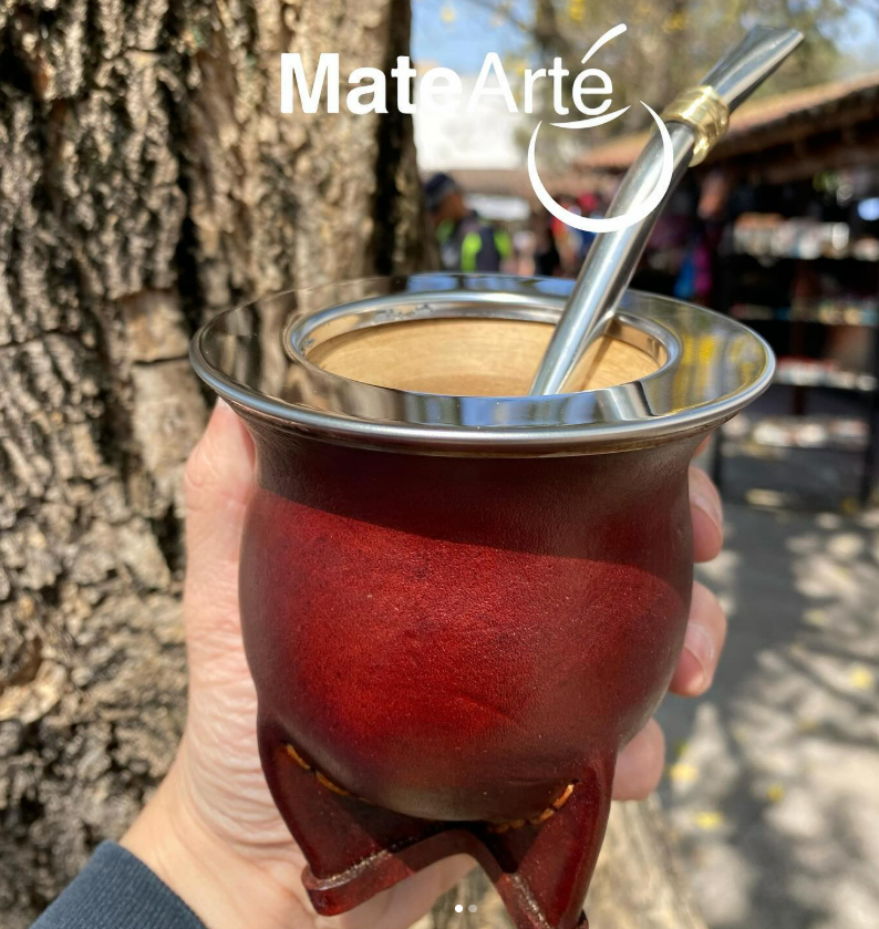 Imagen de MATES FORRADOS EN CUERO