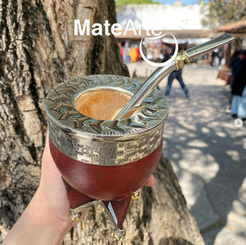 Imagen de MATES FORRADOS EN CUERO