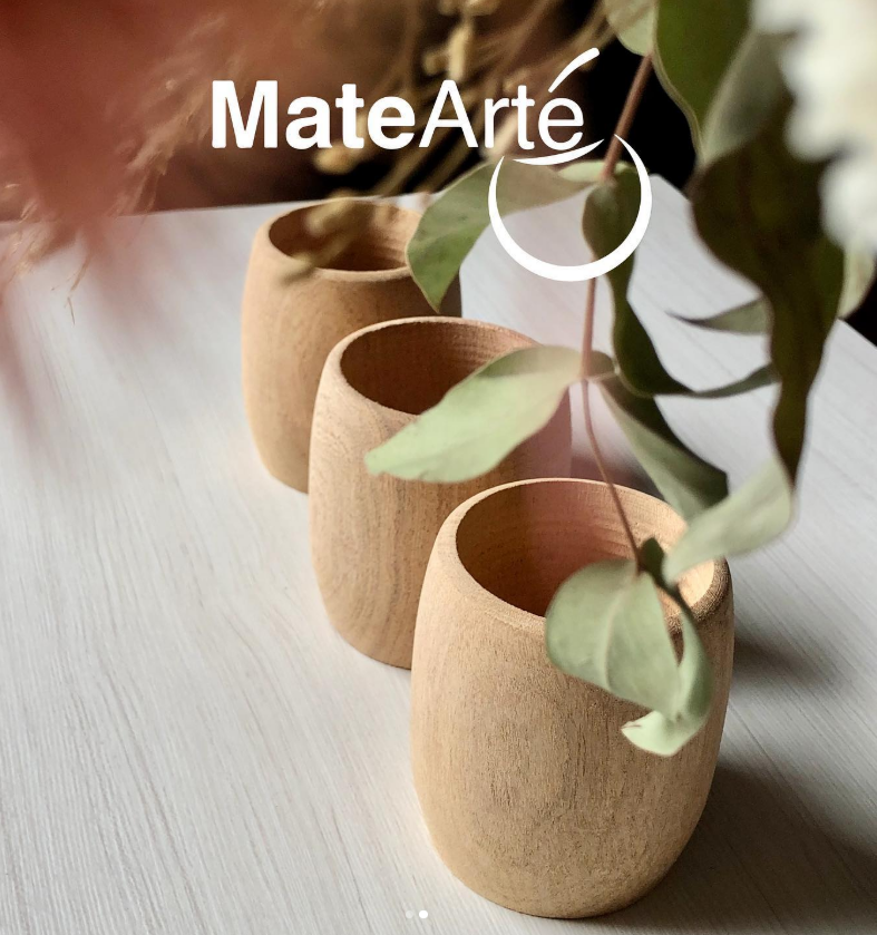 Imagen de MATES FORRADOS EN CUERO